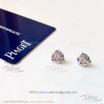 AAA Clone Piaget Jewelry - 925Silver Rose White Gold Earrings 